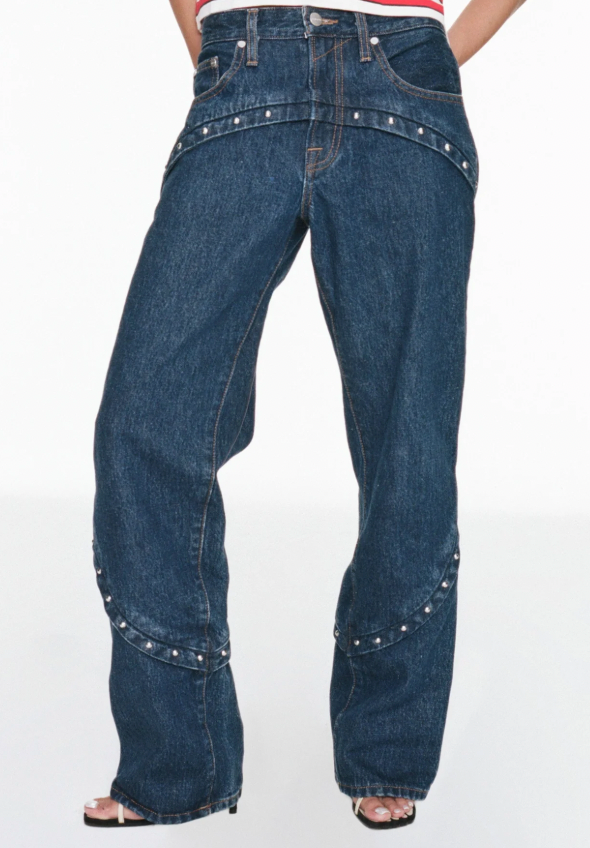 MIAOU Ryleigh Jeans, Dark Navy Wash