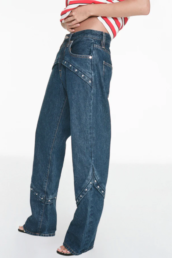 MIAOU Ryleigh Jeans, Dark Navy Wash