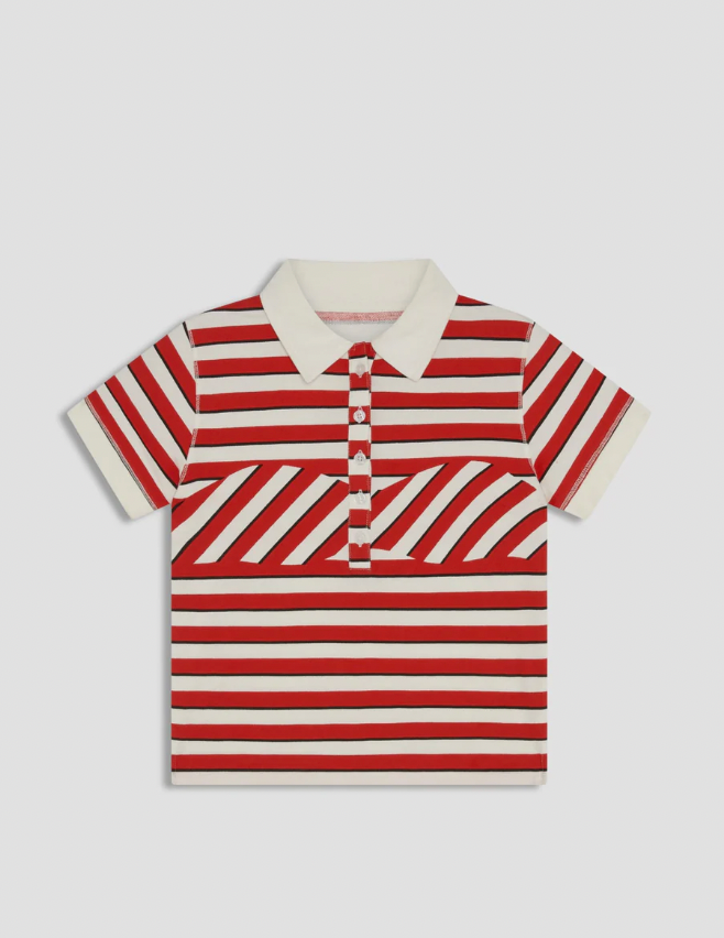 MIAOU Lou Polo, Red Stripes