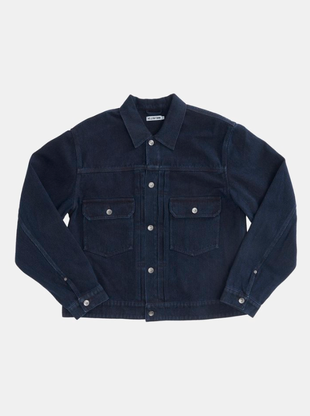 Kuzushi Type II Jacket, Overdyed Indigo