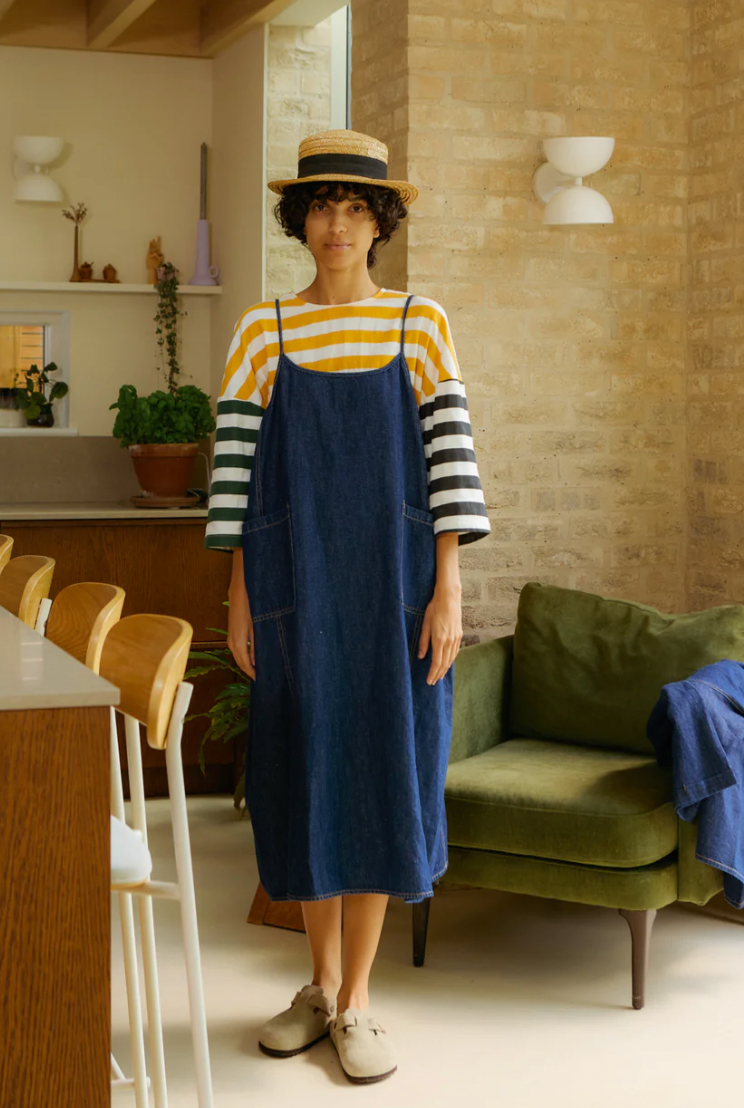 Clifton Dress, Linen Chambray