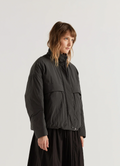 Surge Quilted Jacket, Black