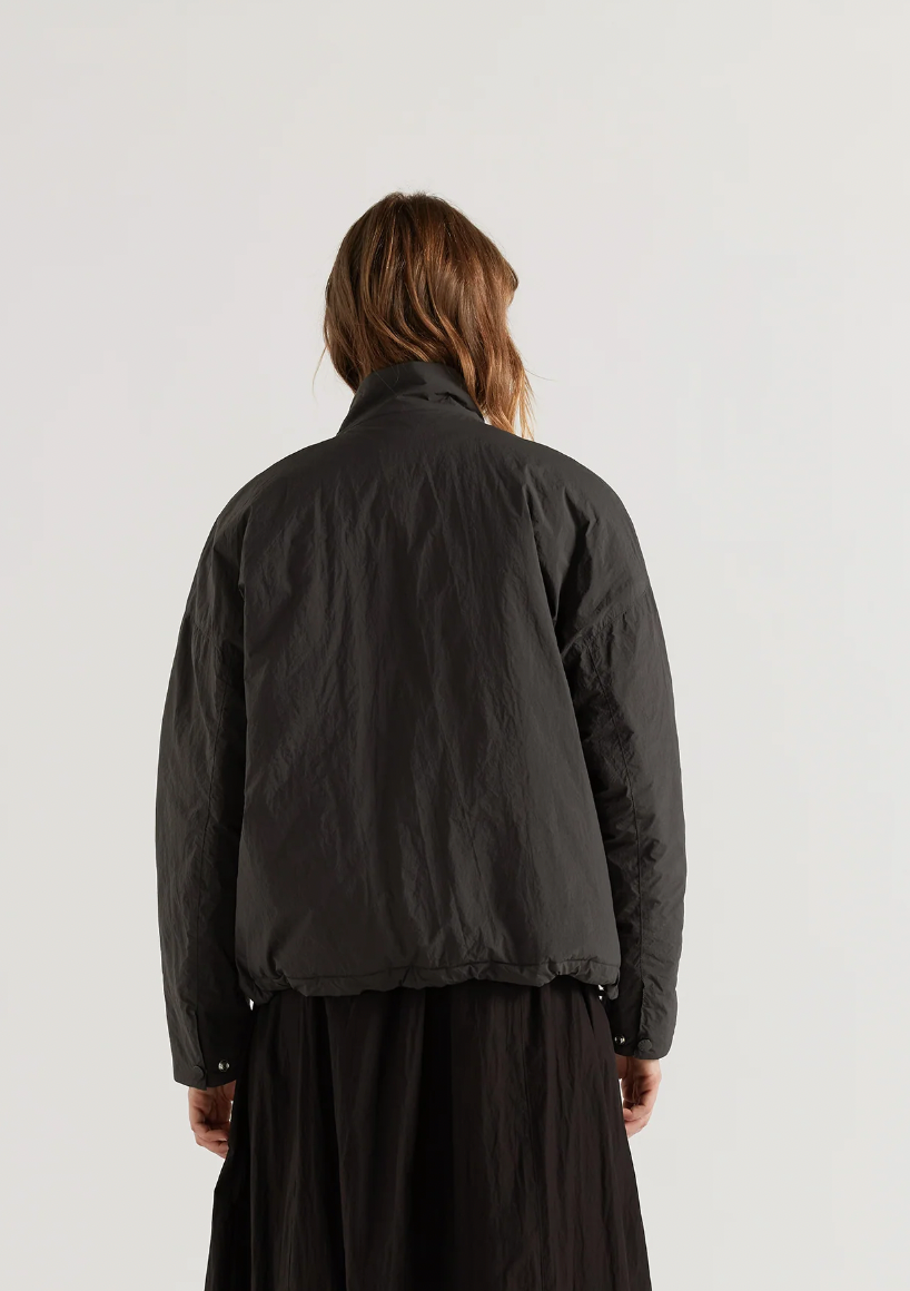 Surge Quilted Jacket, Black