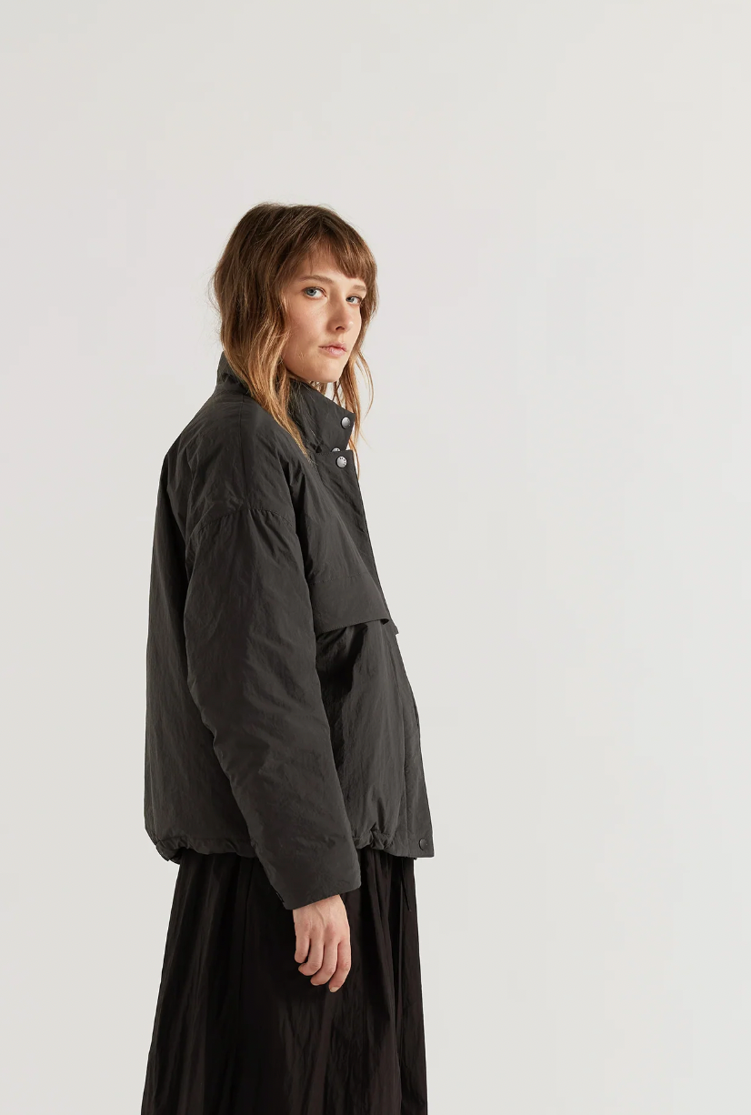 Surge Quilted Jacket, Black