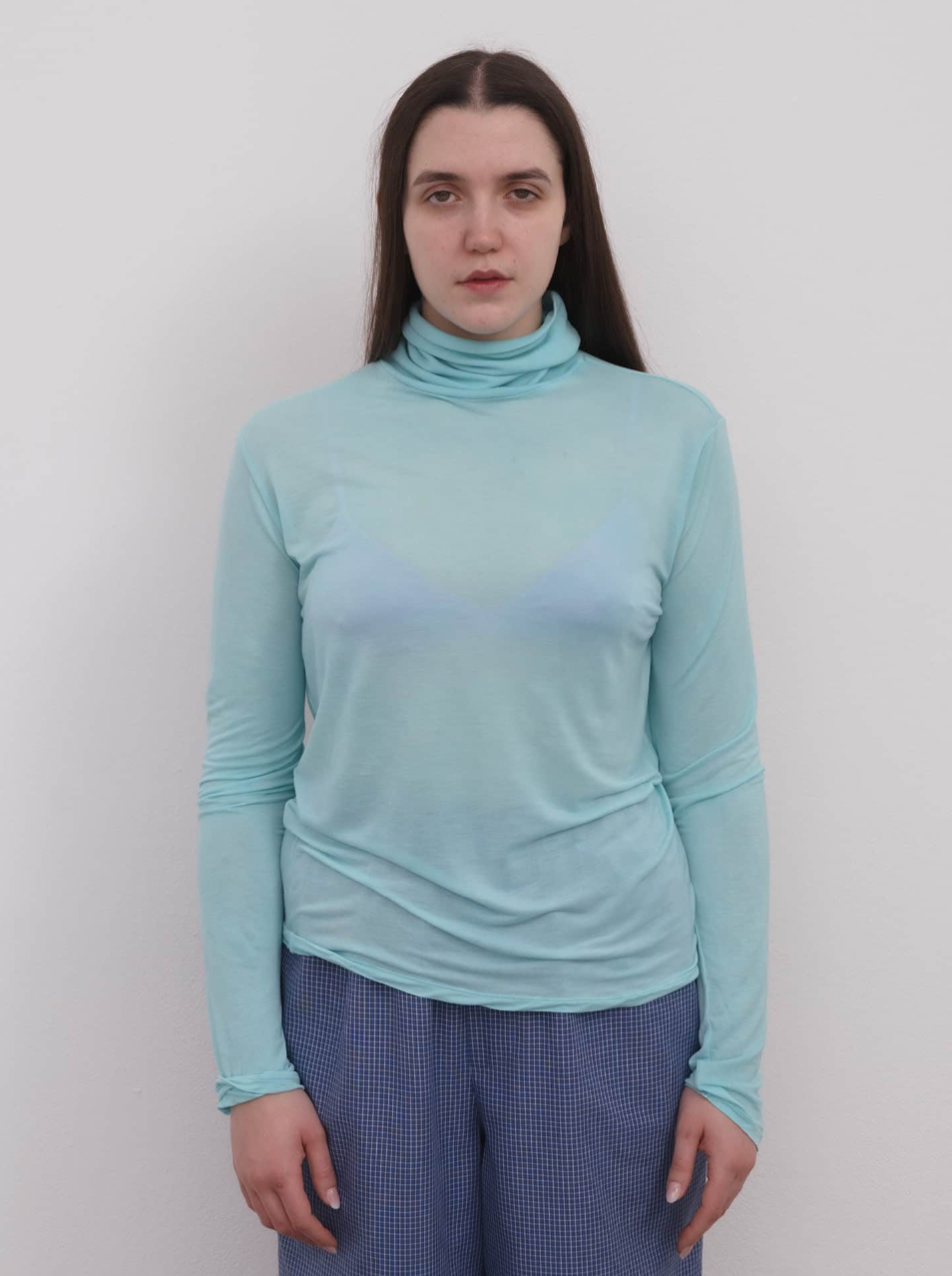 Long Sleeve Turtleneck, Tomen Green