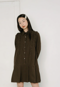 Cate Dress, Toasted Gingham