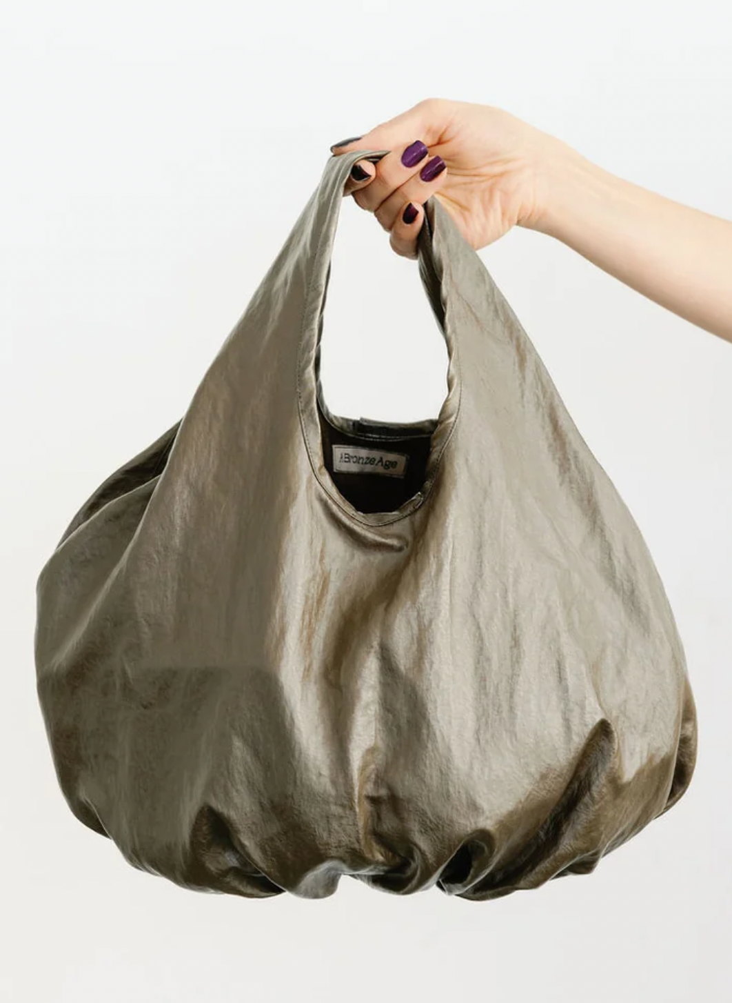 Bao Bag, Metallic Moss