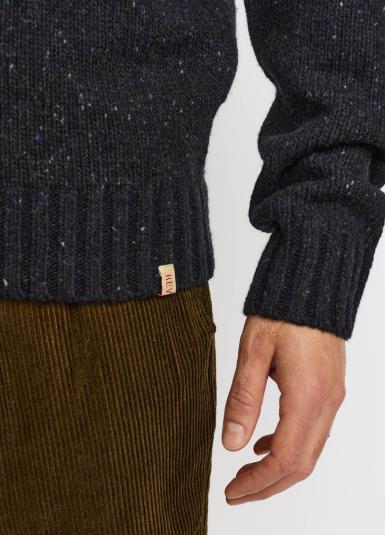 Thick Sweater, Navy