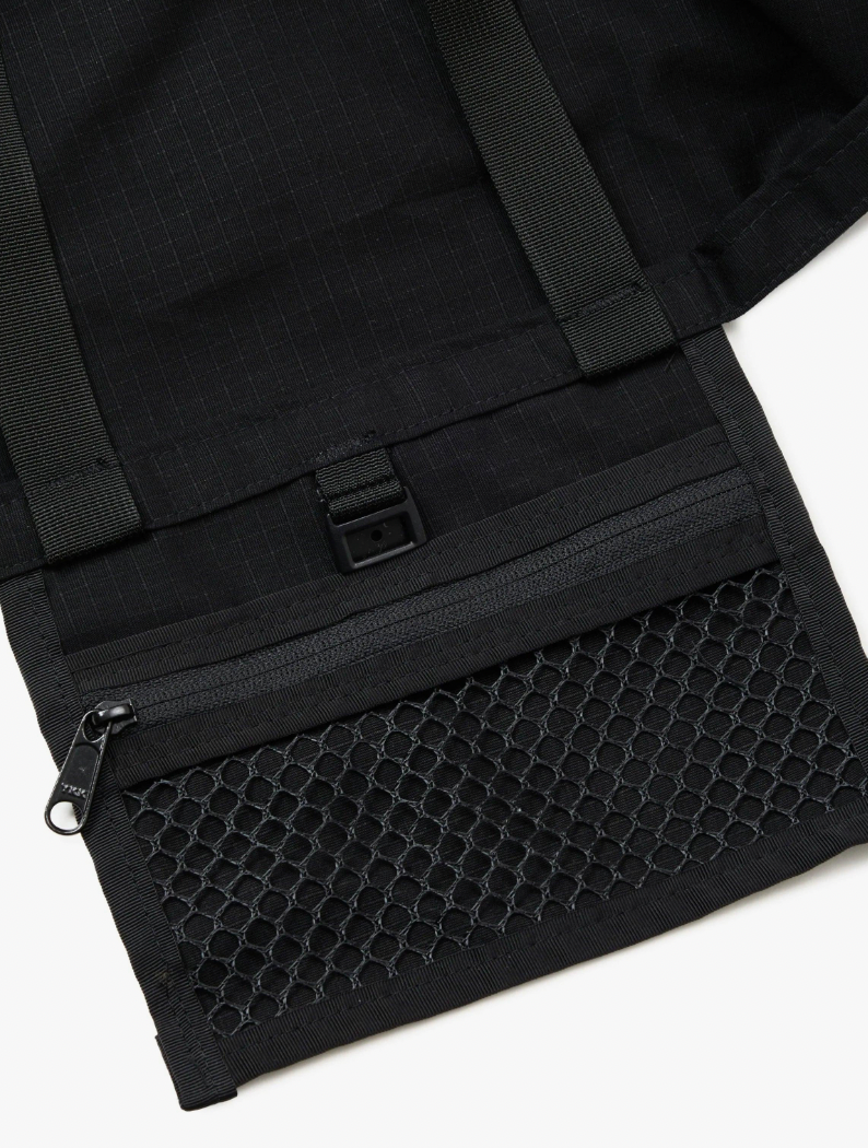 Battenwear Packable Tote, Black Cotton