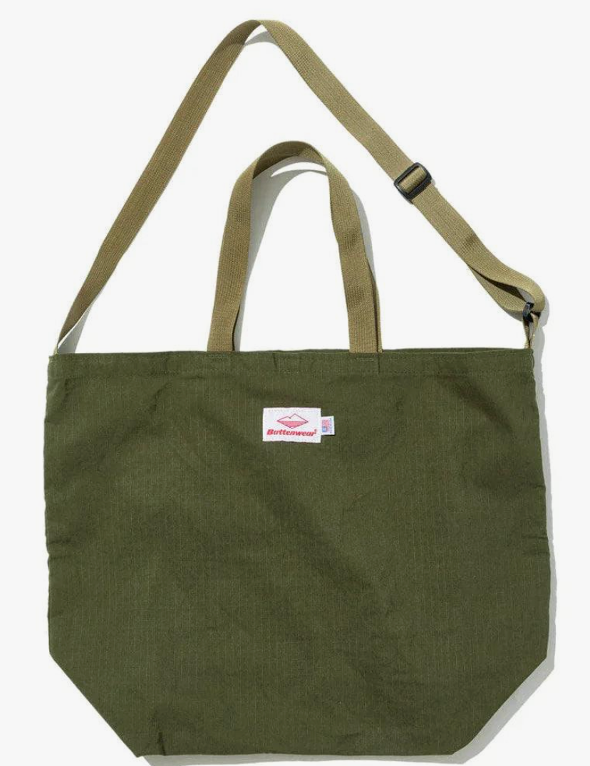 Battenwear Packable Tote, Olive Drab