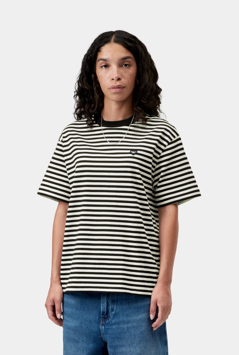 Essy Tee, Black Stripes