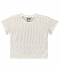 Carmen Mesh Tee, Washed White