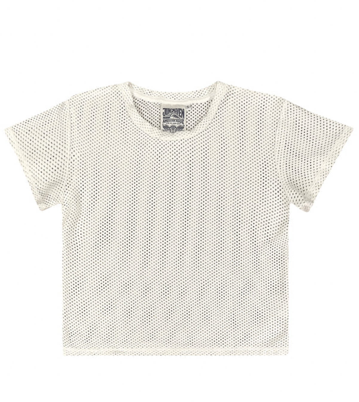 Carmen Mesh Tee, Washed White