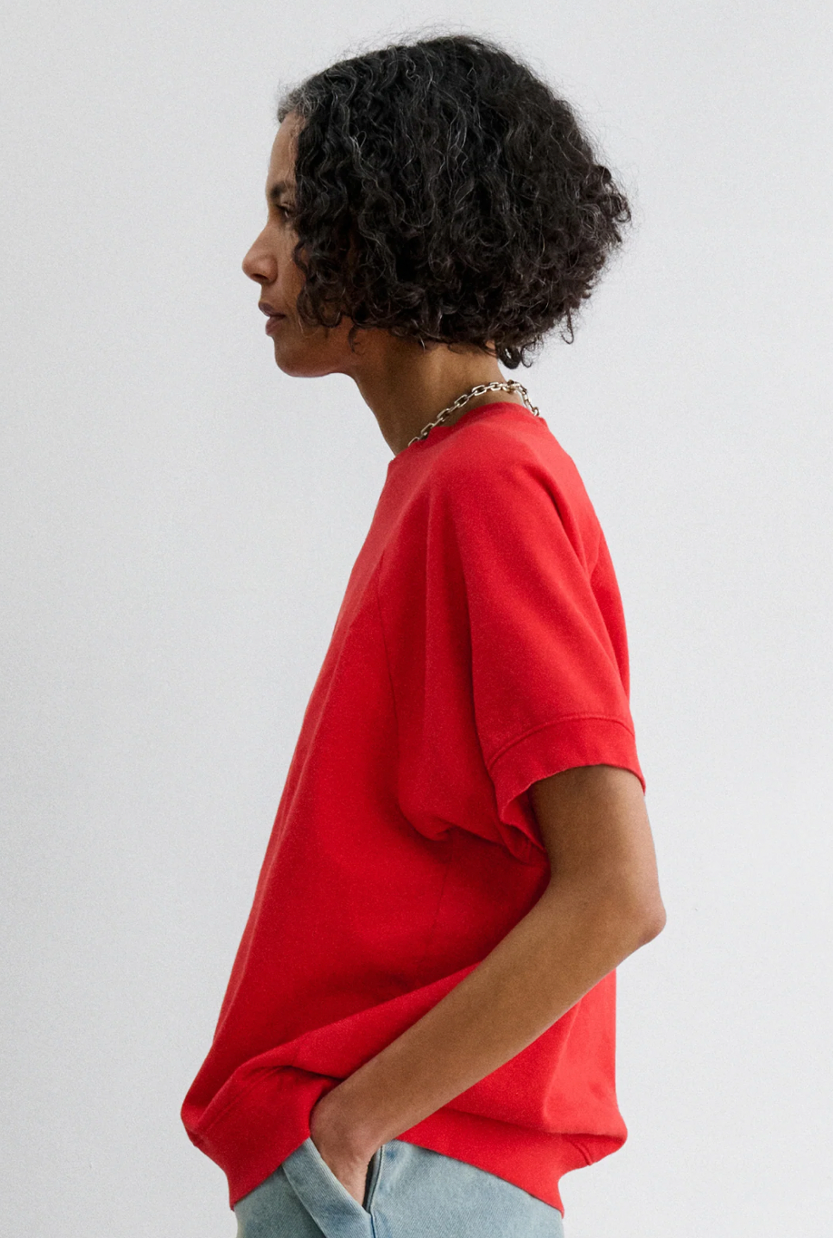 Billi Sweatshirt, Cherry