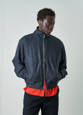 Tenkan Wool Blouson, Charcoal