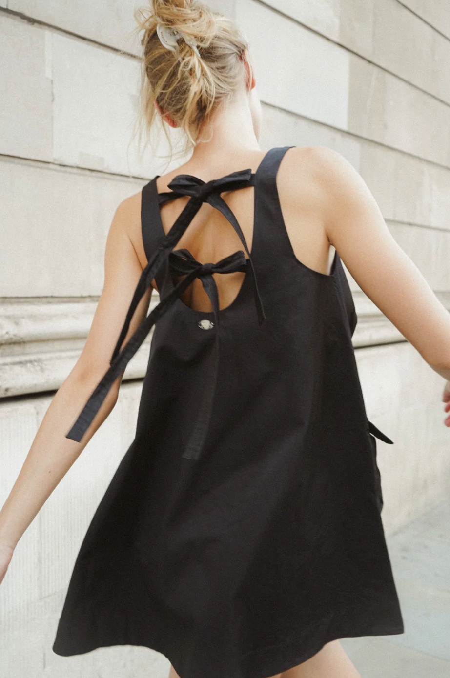 Cairo Mini Dress, Black