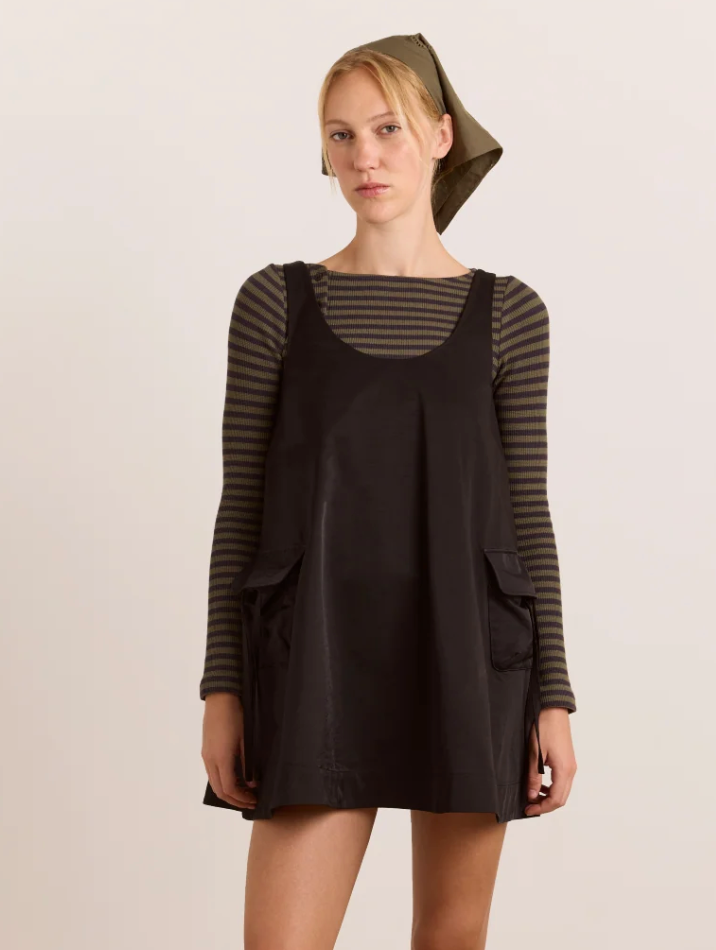 Cairo Mini Dress, Black