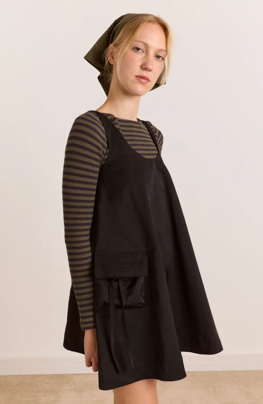 Cairo Mini Dress, Black