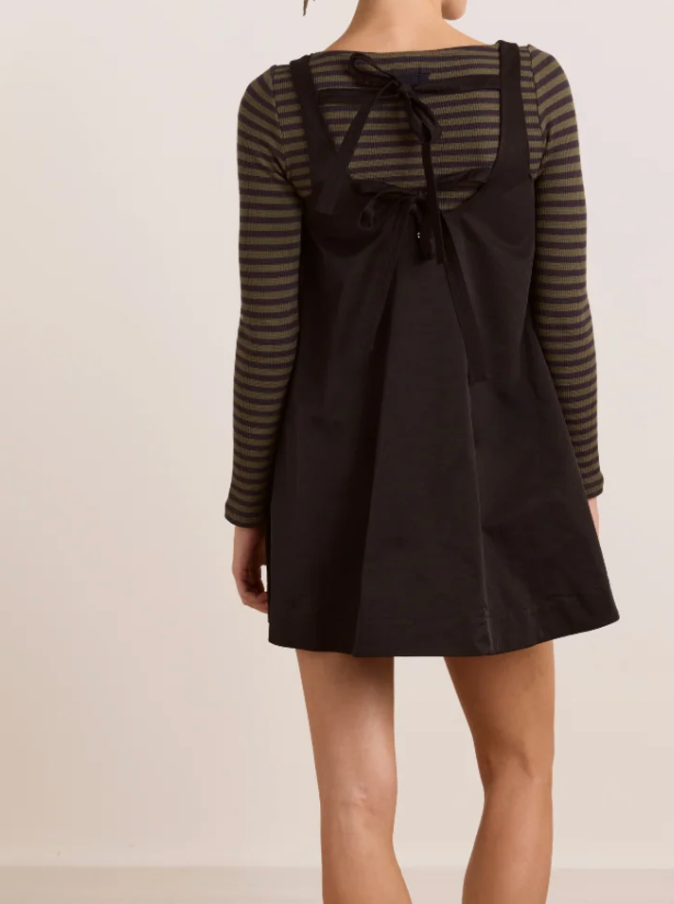 Cairo Mini Dress, Black