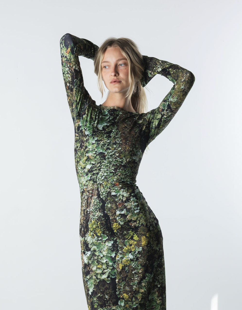 Cosma Long Sleeve Midi Dress