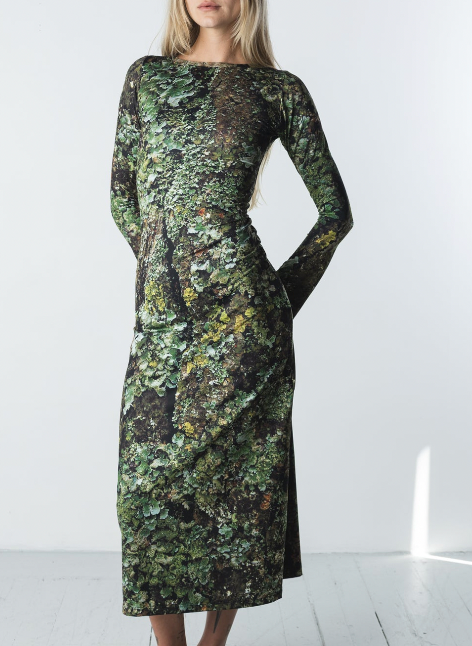 Cosma Long Sleeve Midi Dress