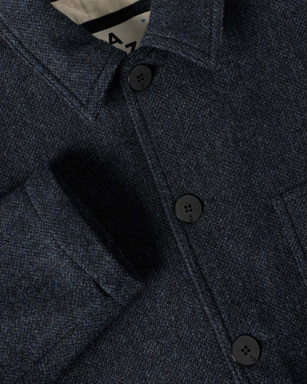 Baptista Jacket, Blue Wool
