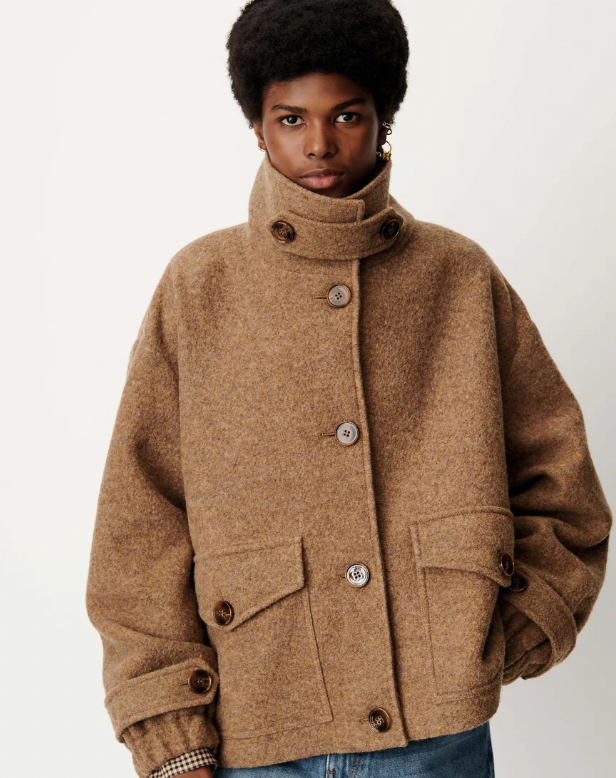 Hattson Coat, Boiled Wool