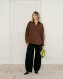 Robbie Shirt, Wine Stripe