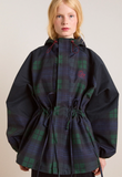 Liu Raincoat, Navy Check