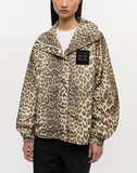 Nylon Jacket, Leopard Print