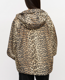 Nylon Jacket, Leopard Print