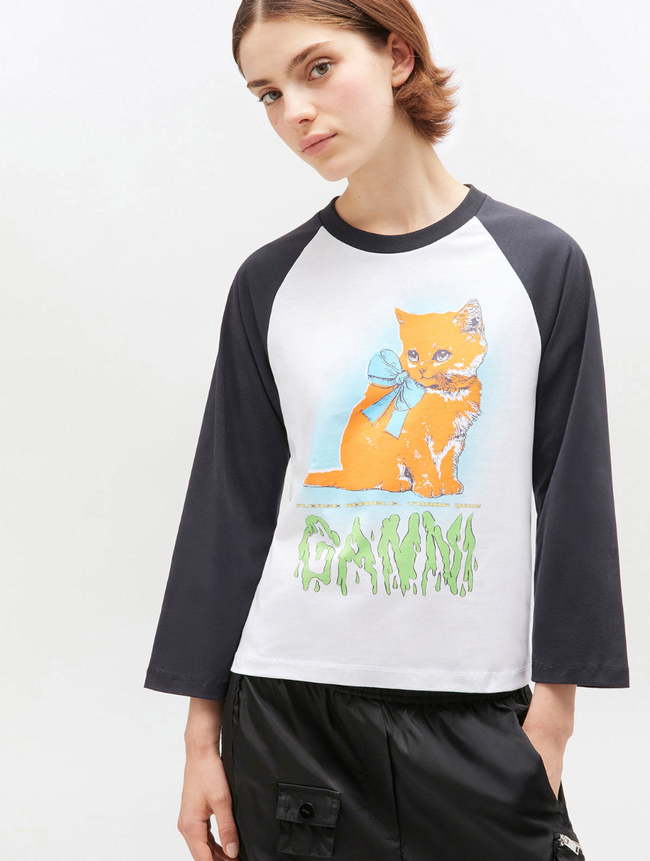 Kitty Tee, Baby Raglan