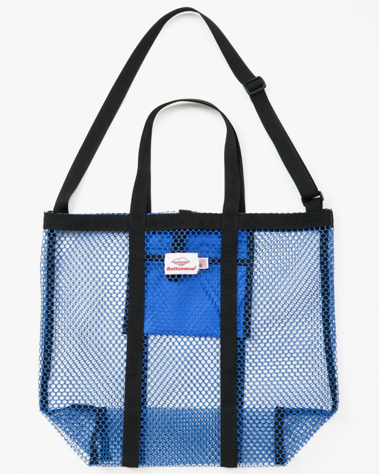 Mini Mesh Tote, Royal Blue