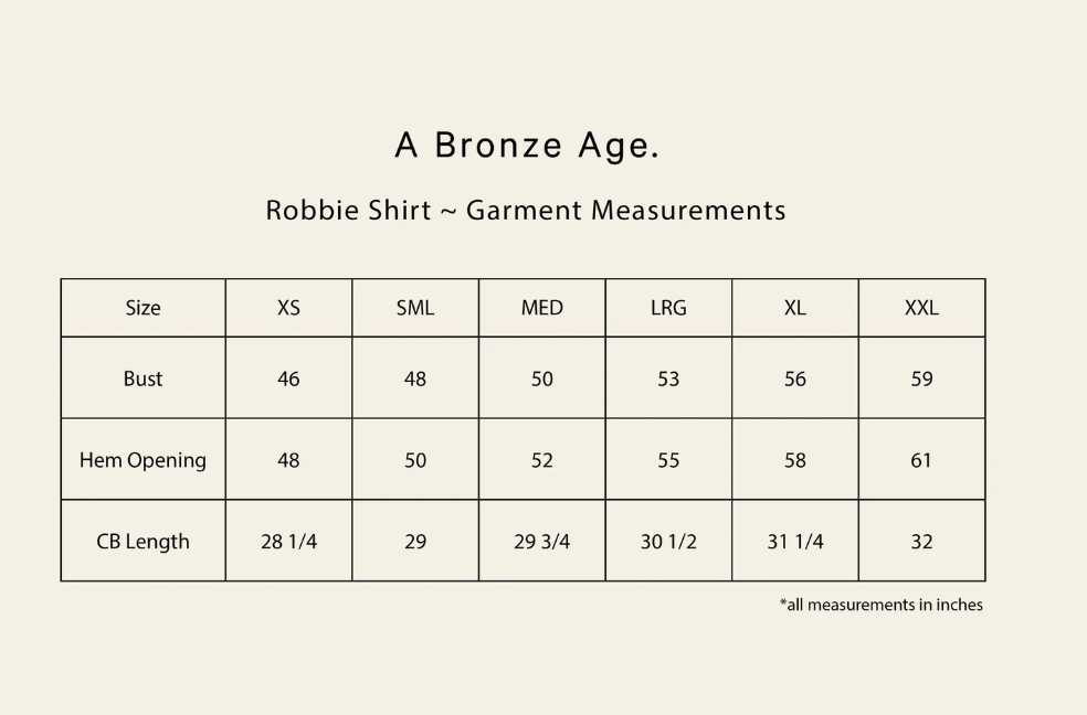 Robbie Shirt, Dove Stripe