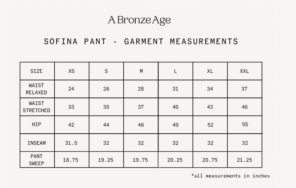 Sofina Pant, Black Twill