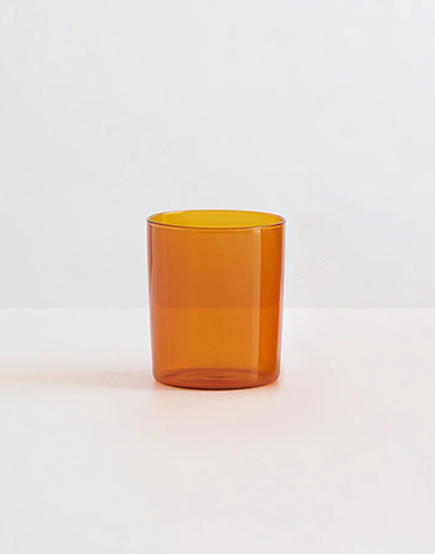 Amber Drinking Glass