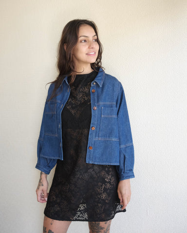 Leone Overshirt, Denim