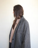 Emily Coat, Charcoal Fleck