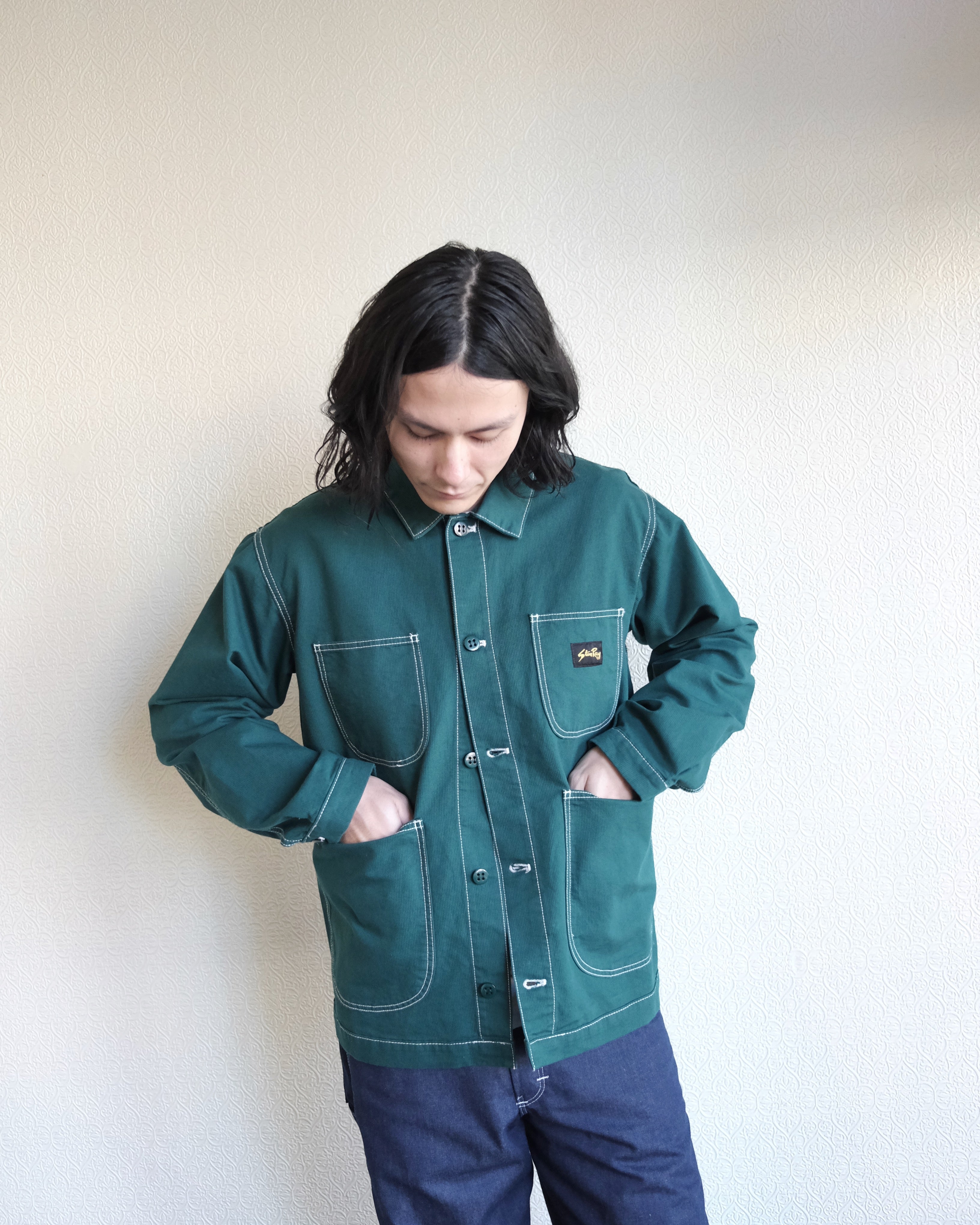 Coverall Jacket, Botanical Green