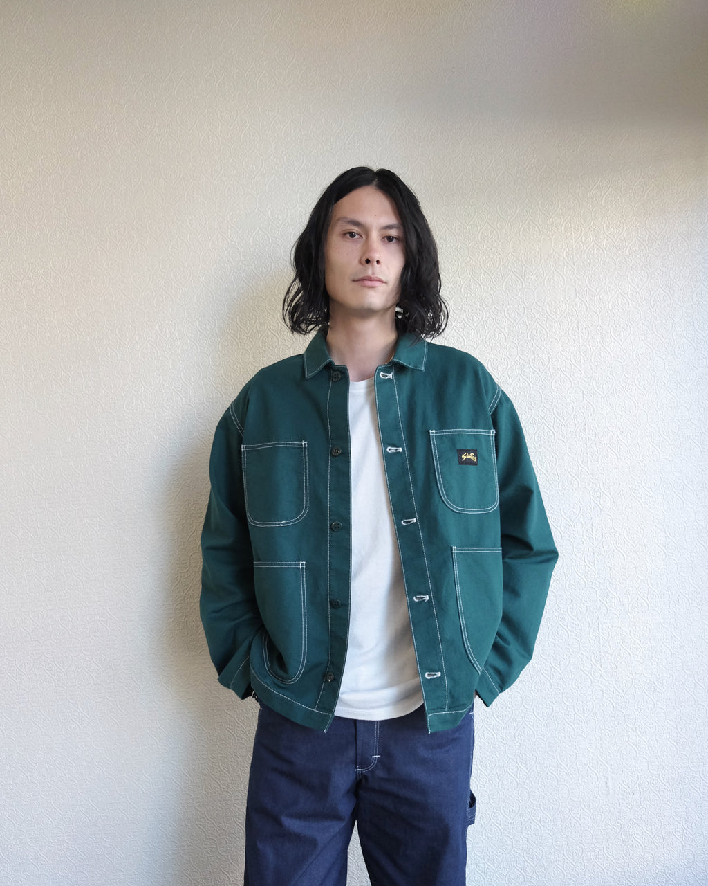 Coverall Jacket, Botanical Green