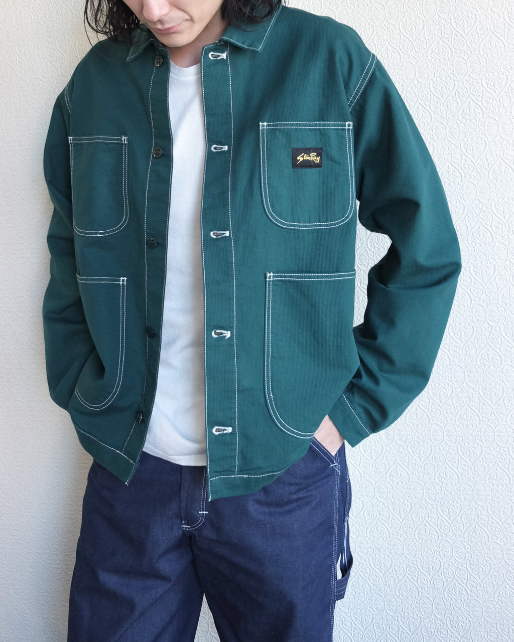 Coverall Jacket, Botanical Green