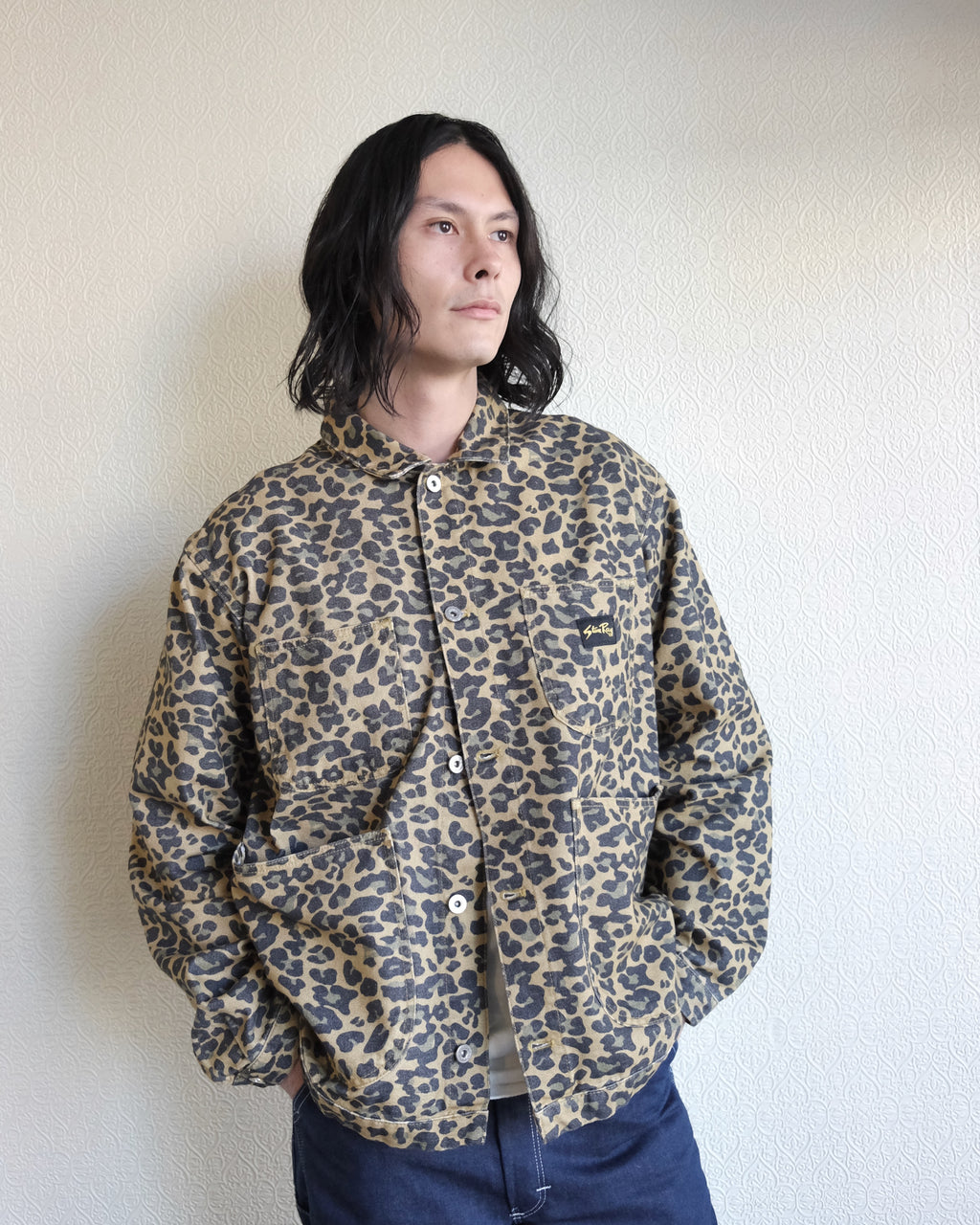Coverall Jacket, Leopard Camo