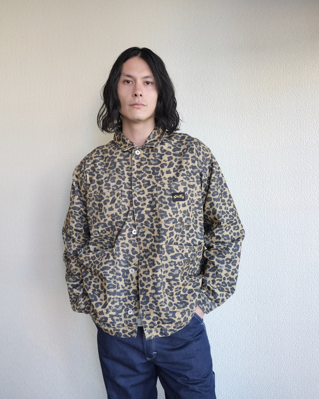 Coverall Jacket, Leopard Camo
