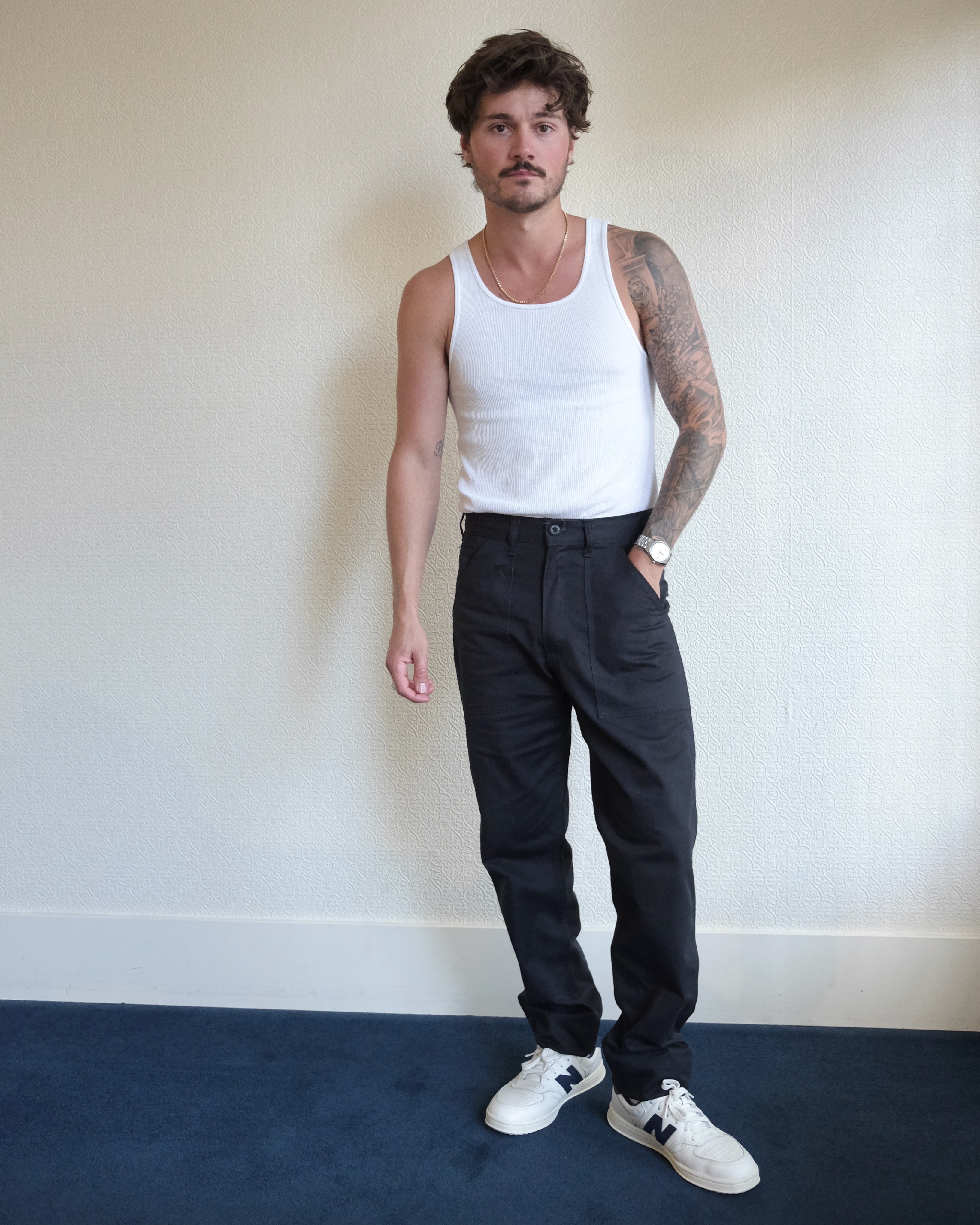 Stan Ray Taper Fit Fatigue, Black