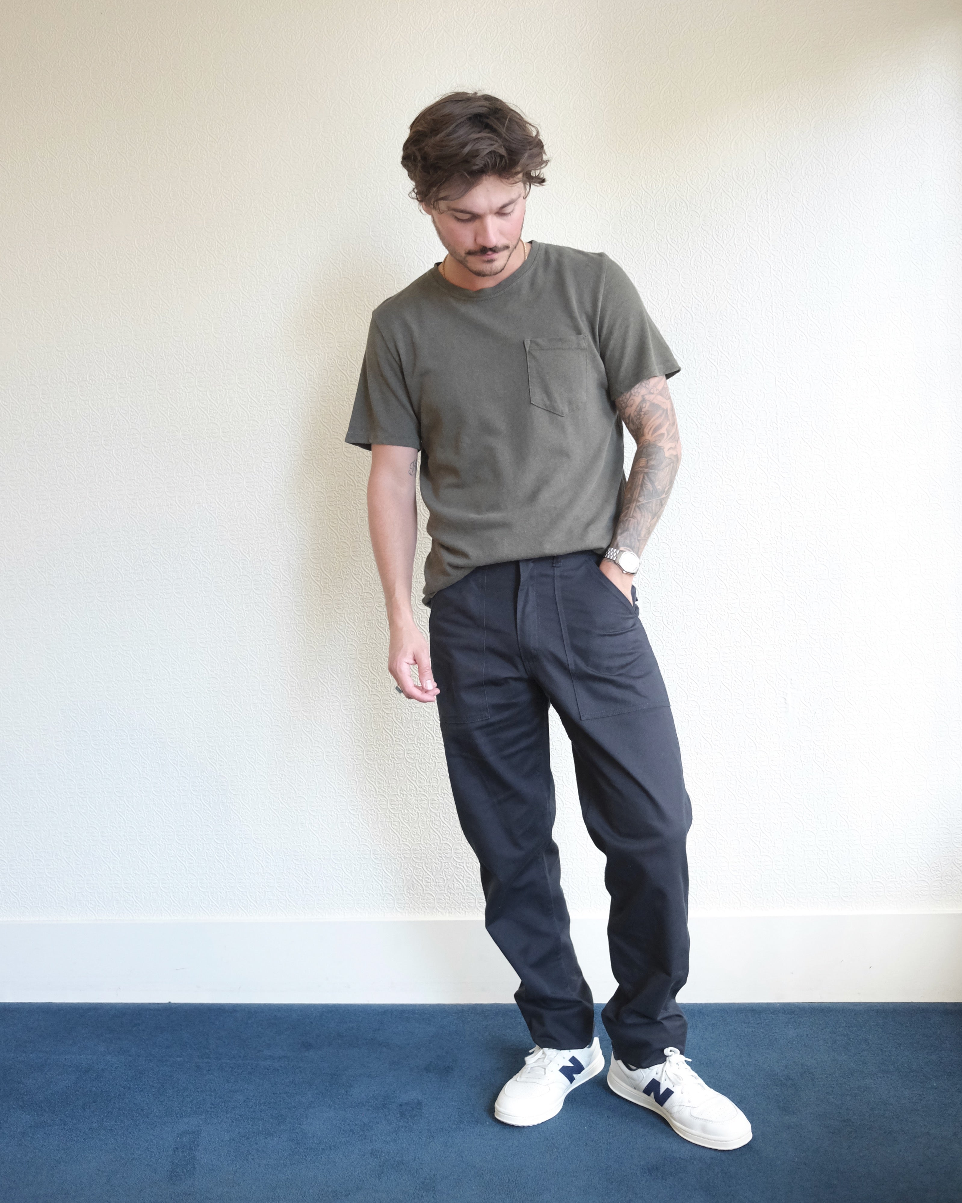 Stan Ray Taper Fit Fatigue, Black