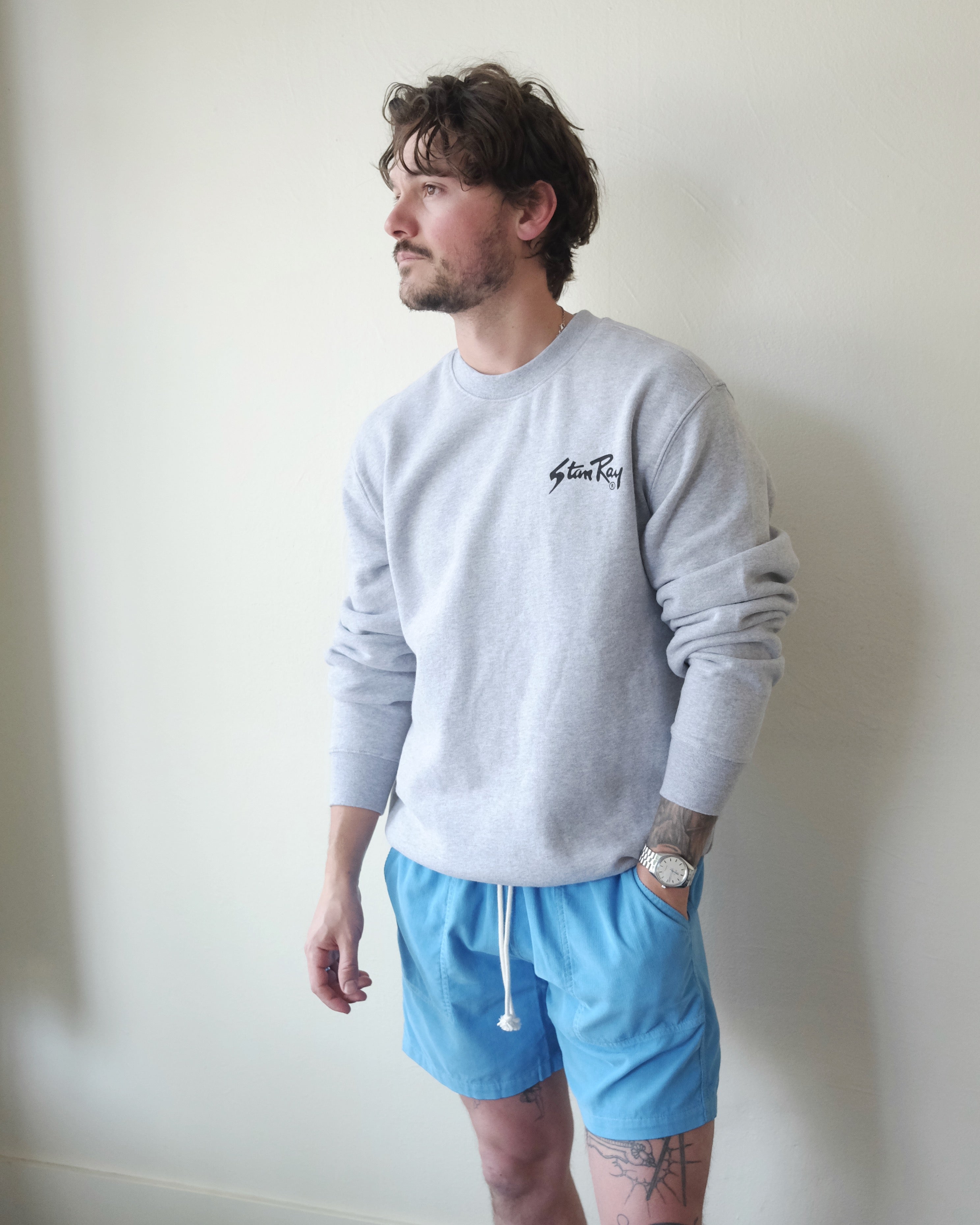 STAN OG Crew, Heather Grey