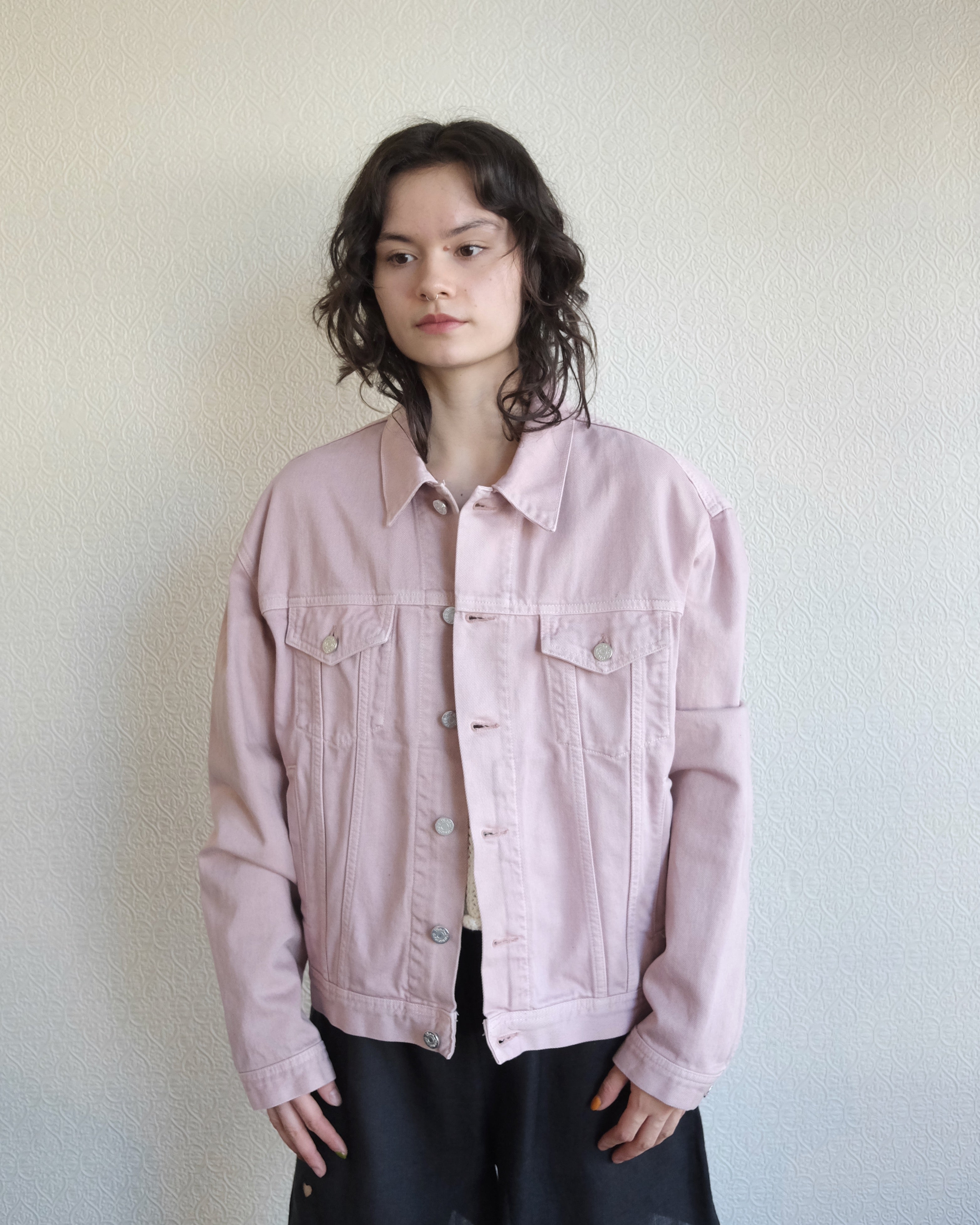 Liverpool Denim Jacket, Rose Smoke