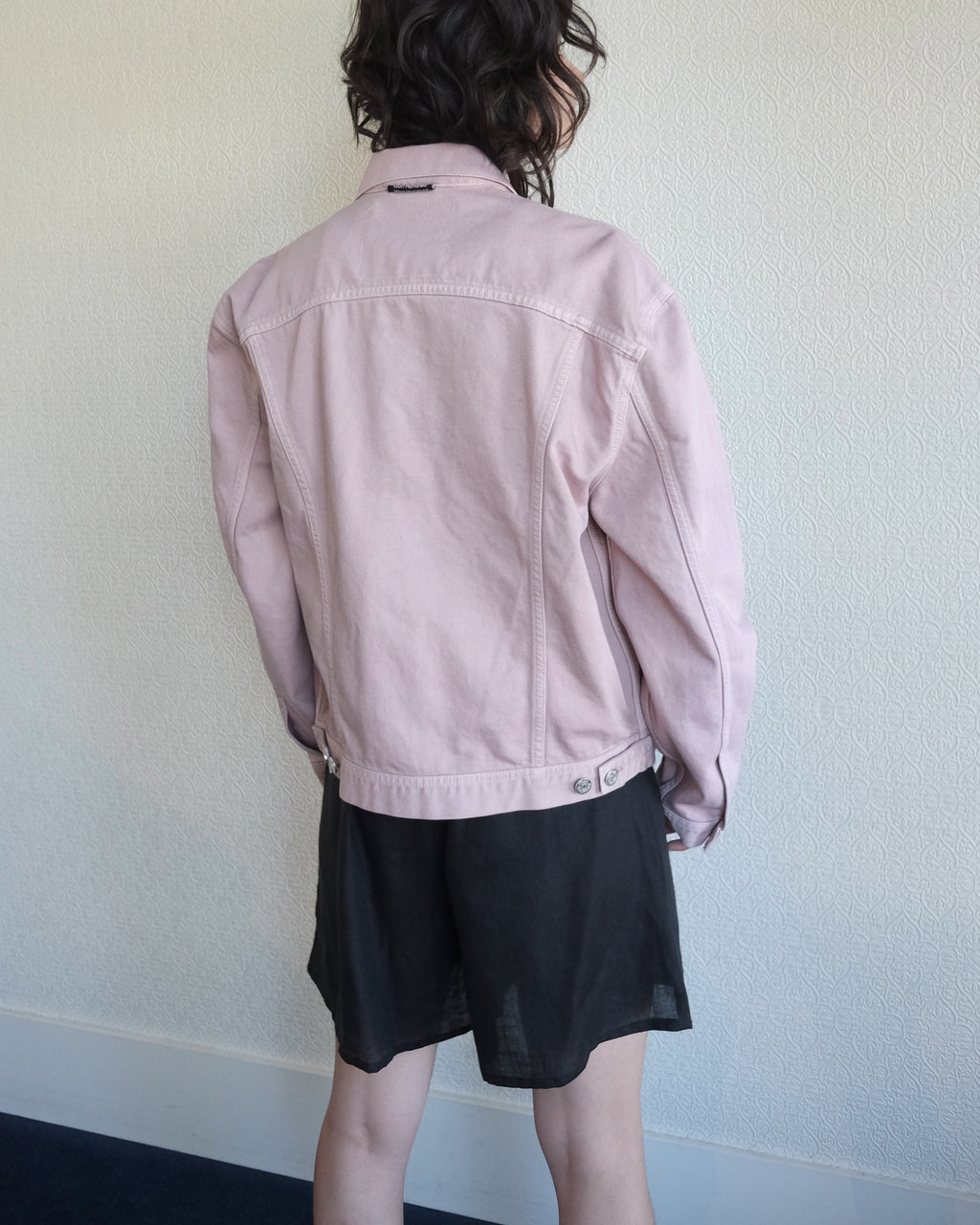 Liverpool Denim Jacket, Rose Smoke