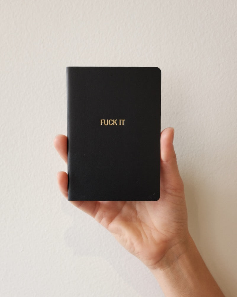 Fuck It Notebook, Navy