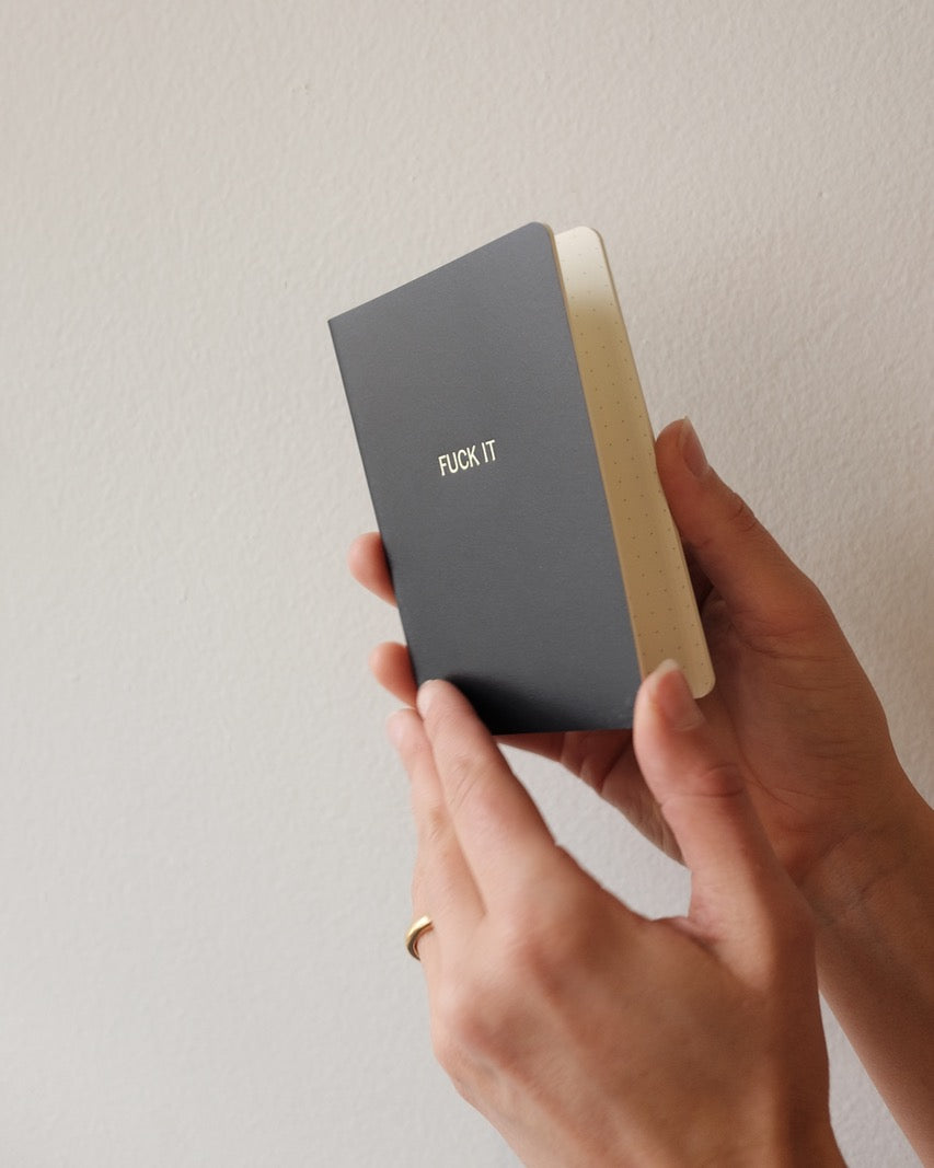 Fuck It Notebook, Navy